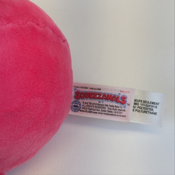 Ollie the Owl Squeezamals Firm Stuffed Animal Plush Toy - Picture 3 of 3